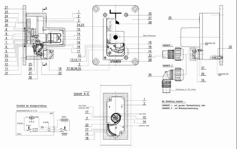 dispositivos de control AV 57-04/II